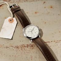 Fossil FS5380 Herenhorloge Neutra Chrono silver-brown - thumbnail