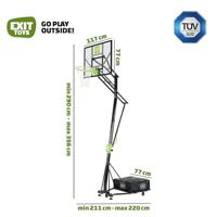 EXIT Galaxy Portable basketbalpaal - thumbnail