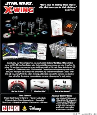 Star Wars: X-Wing Second Edition - Galactic Empire Squadron Starter Pack