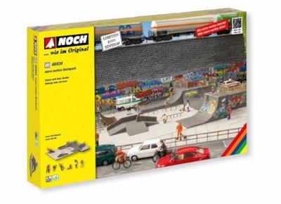NOCH 66834 H0 micro-motion skatepark Bouwpakket NOCH 66834 H0 micro-motion skatepark Bouwpakket