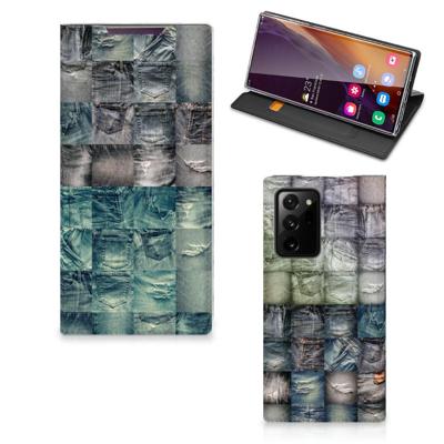 Hippe Standcase Samsung Galaxy Note 20 Ultra Spijkerbroeken Hippe Standcase Samsung Galaxy Note 20 Ultra Spijkerbroeken