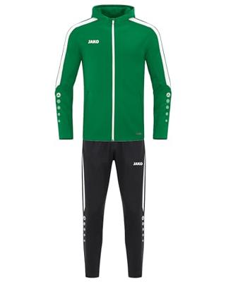 JAKO M9423 Polyesterpak Met Kap Power - Sportgroen - XL