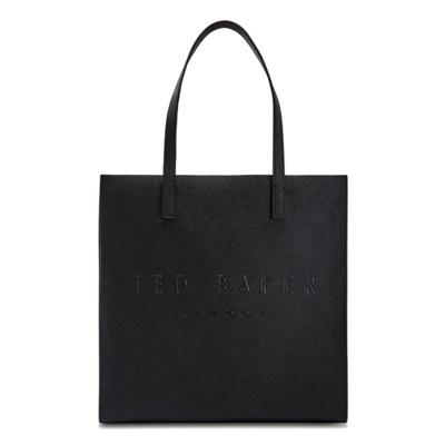 Ted Baker Soocon Crosshatch Large Icon Bag Black