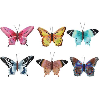 Muurdecoratie vlinders 6ass kl I Nampook - Nampook