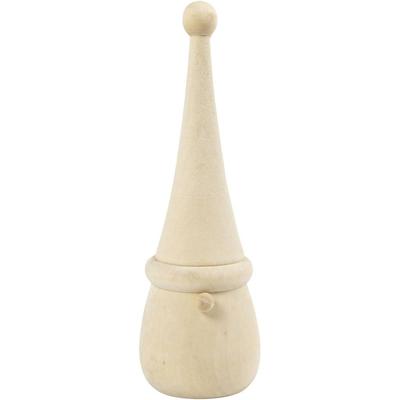 Creativ Company Scandinavische kerstkabouter, h: 16 cm, d 6 cm, 1 stuk Creativ Company Scandinavische kerstkabouter, h: 16 cm, d 6 cm, 1 stuk