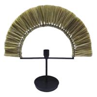 Bureaulamp DKD Home Decor Natuurlijk Zwart Ijzer Jute (57 x 17 x 52 cm) - thumbnail