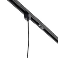 QAZQA Hanglamp met rail ophanging zwart incl. LED G200 - Cavalux - thumbnail