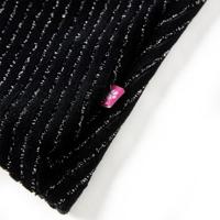 Kinderrokje met luipaardtailleband 104 zwart - thumbnail