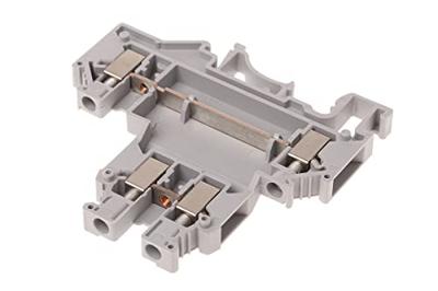 Phoenix Contact 2771146 Doorgangsserieklem 6.2 mm Schroeven Grijs 50 stuk(s)