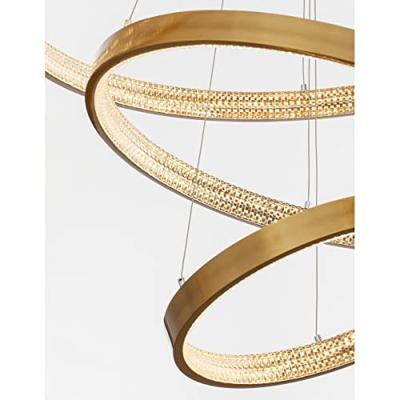 Lyora HanglampPreston goud Ø 80cm triple - 9862853
