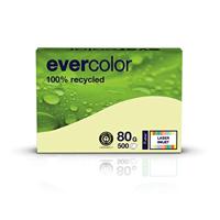 Clairefontaine Evercolor, gekleurd gerecycleerd papier, A4, 80 g, 500 vel, geel - thumbnail