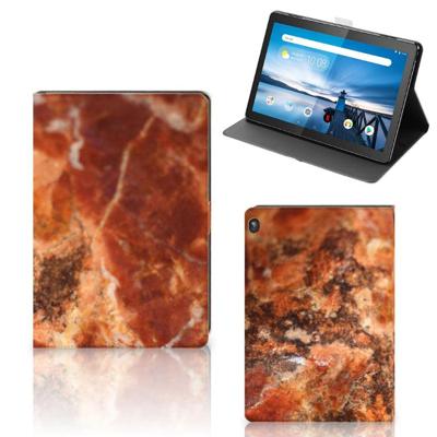 Lenovo Tablet M10 Leuk Tablet hoesje Marmer Bruin Lenovo Tablet M10 Leuk Tablet hoesje Marmer Bruin