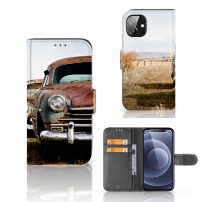 Apple iPhone 12 Mini | Telefoonhoesje met foto | Vintage Auto Apple iPhone 12 Mini | Telefoonhoesje met foto | Vintage Auto