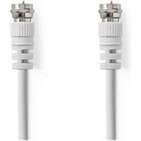 Satelliet- en Antennekabel | F Male - F Male | 2,0 m | Wit - thumbnail