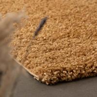 Tapeso Hoogpolig vloerkleed shaggy Trend effen - goud - 240x340 cm - thumbnail