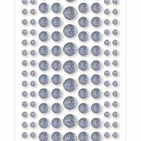 Marianne Design • decorations enamel dots silver glitter - thumbnail