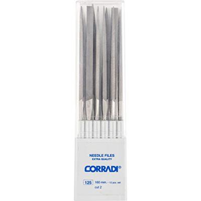 PFERD TOOLS 12325164 CORRADI naaldvijlenset Zwitserse kap 2 in kunststof box Lengte 160 mm 1 stuk(s)
