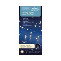 Strengverlichting 60 LED warm wit - thumbnail