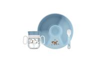 Mepal Little Dutch Forest Friends Babyservies 3-delig Blauw - thumbnail