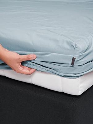 Essenza Essenza Minte hoeslaken 80x200 Iceblue