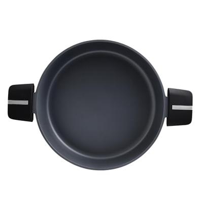 Pot met Glazen Deksel San Ignacio Bistro SG6427 Mat zwart Gegoten aluminium Verval Pot met Glazen Deksel San Ignacio Bistro SG6427 Mat zwart Gegoten aluminium Verval