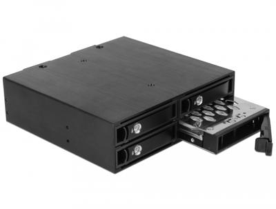 DeLOCK 5.25″ Mobile Rack for 4 x 2.5″ SATA / SAS HDD / SSD 12 Gb/s wisselframe