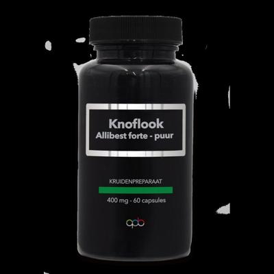 APB Holland AlliBest Knoflook forte puur 400mg 60 Vegetarische capsules