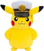 Pokémon Knuffel Captain Pikachu 20 cm - thumbnail