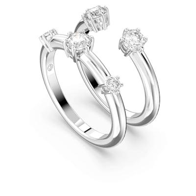 Swarovski 5640960 Ring Constella Cocktail zilverkleurig-wit - thumbnail