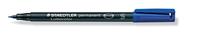 Staedtler Lumocolor 313, OHP-marker, permanent, 0,4 mm, blauw - thumbnail