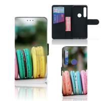 Motorola One Action | Book Cover | Macarons | Portemonnee hoesje - thumbnail