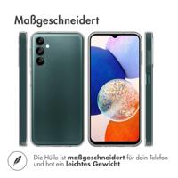 Accezz Clear Backcover Samsung Galaxy A14 (5G/4G) Telefoonhoesje Transparant - thumbnail