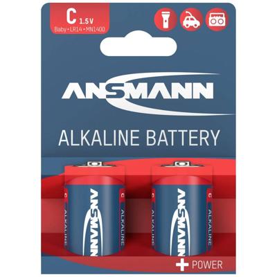 Ansmann LR14 Red-Line C batterij (baby) Alkaline 1.5 V 2 stuk(s) Ansmann LR14 Red-Line C batterij (baby) Alkaline 1.5 V 2 stuk(s)