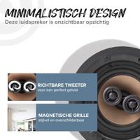 Artsound: HPRO550 Stereo Inbouw Speaker - Wit - thumbnail