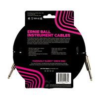Ernie Ball 6395 braided instrument cable paars 5.5m - thumbnail