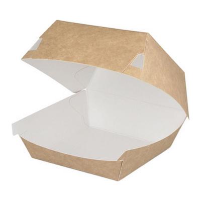 Hamburgerbak - Klein Kraft/Wit - 400 stuks Hamburgerbak - Klein Kraft/Wit - 400 stuks