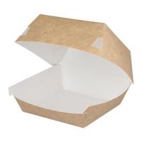 Hamburgerbak - Klein Kraft/Wit - 400 stuks - thumbnail