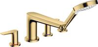 Hansgrohe Talis E 4-gats badrandmengkraan afbouwdeel voor inbouwdeel 13244180, Polished Gold Optic - thumbnail