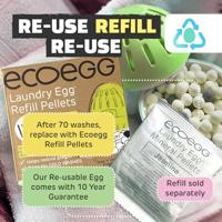 Eco Egg Laundry Egg Jasmine - thumbnail