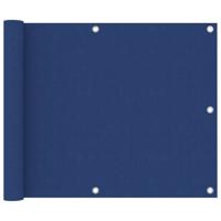 VidaXL Balkonscherm 75x500 cm oxford stof blauw - thumbnail