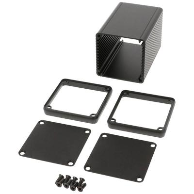 Hammond Electronics 1455CS801BK Universele behuizing 80 x 54 x 54 Aluminium Geëxtrudeerd Zwart 1 stuk(s)