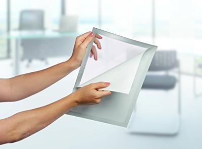 Durable Duraframe A4 zilver, in ophangbare etui