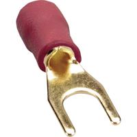 Sinuslive KSI-1,5 Vorkkabelschoen 1.50 mm² Schachtdiameter=1.5 mm Deels geïsoleerd Zwart, Rood 10 stuk(s) - thumbnail