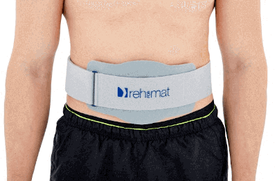 Reh4Mat Universele Navelbreukband - One size - Grijs