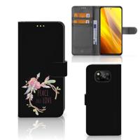 Xiaomi Poco X3 | Poco X3 Pro Leuk Hoesje Boho Text - thumbnail