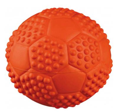 TRIXIE NATUURRUBBER SPORTBAL DIVERSE ASSORTI 7X7X7 CM 3 ST