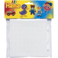 Hama strijkkralenbordjes cirkel en vierkant groot - thumbnail