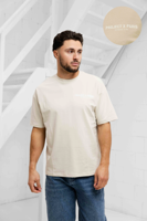 Project X Paris Members&apos; Club T-Shirt Heren Beige - Maat S - Kleur: Beige | Soccerfanshop - thumbnail