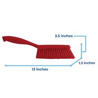 Handveger Vikan zachte vezel 330mm rood - thumbnail