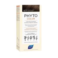 Phytocolor Permanente Haarkleuring 6.77 Marron Clair Cappucino Intense en Natuurlijke Kleur - thumbnail
